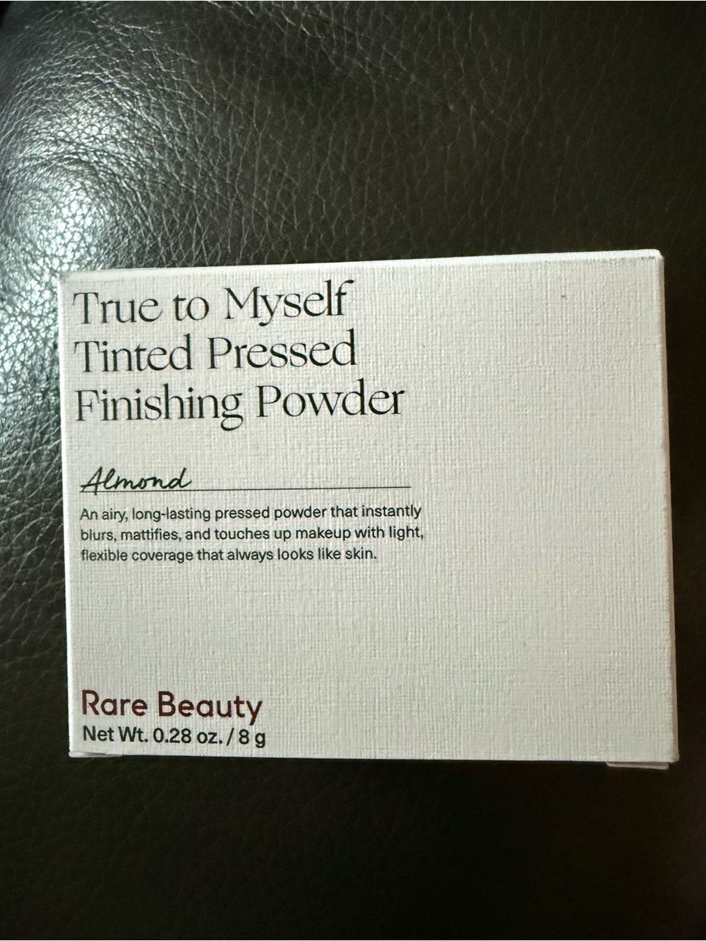 Rare Beauty True to Myself Tinted Pressed Finishing Powder - Almond NEW